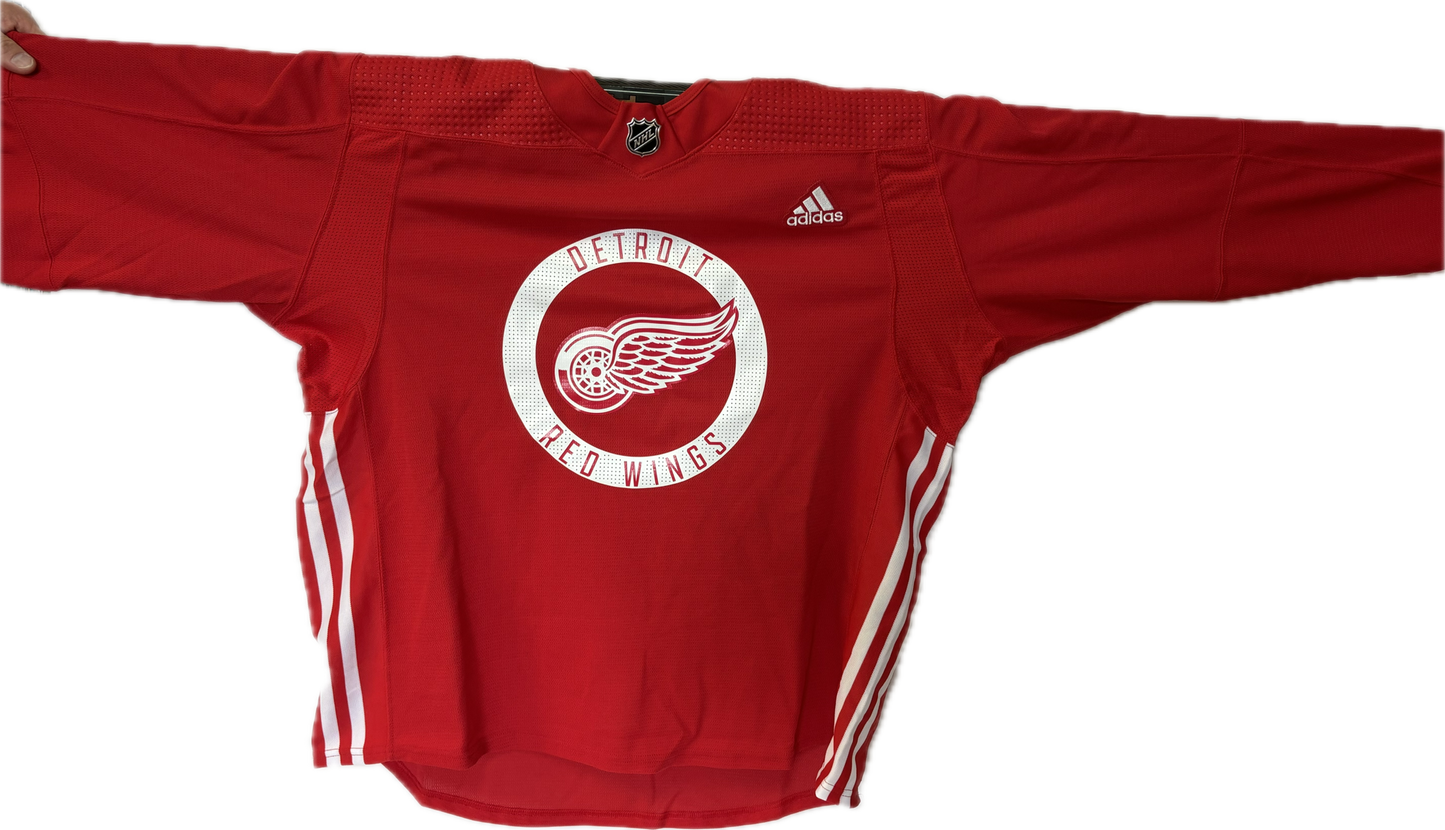 Detroit Red Wings Adidas Practice Jersey